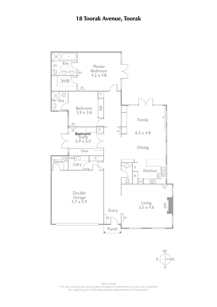 Floorplan of Homely house listing, 18 Toorak Avenue, Toorak VIC 3142