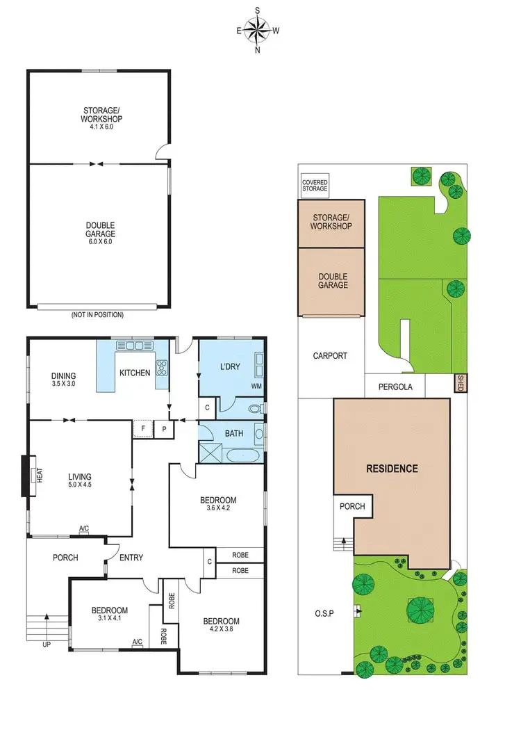 Floorplan of Homely house listing, 36 Orange Street, Bentleigh East VIC 3165