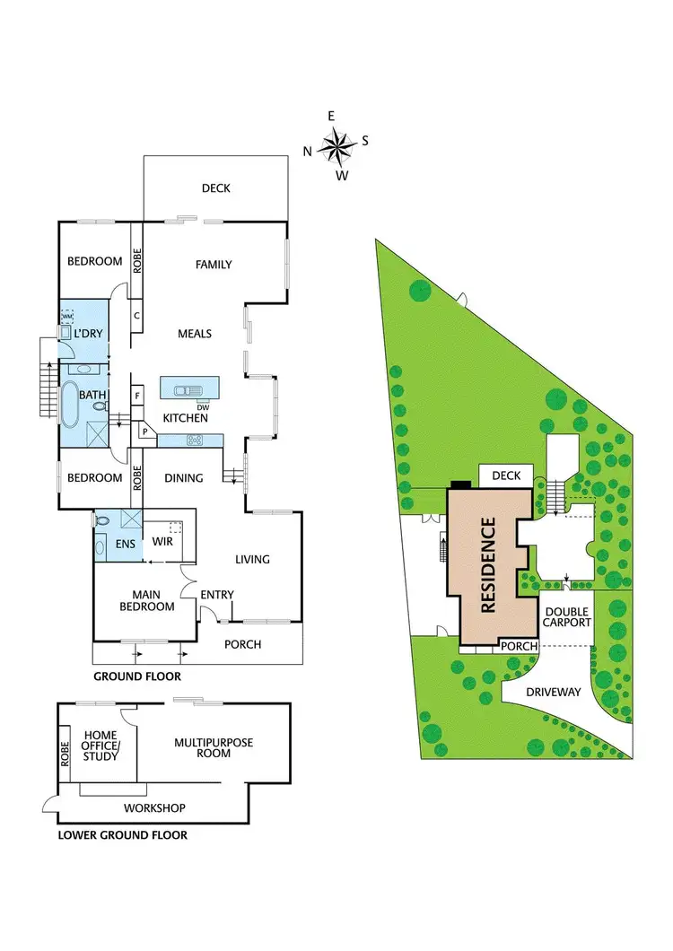 Floorplan of Homely house listing, 8 Gum Hill Court, Eltham VIC 3095