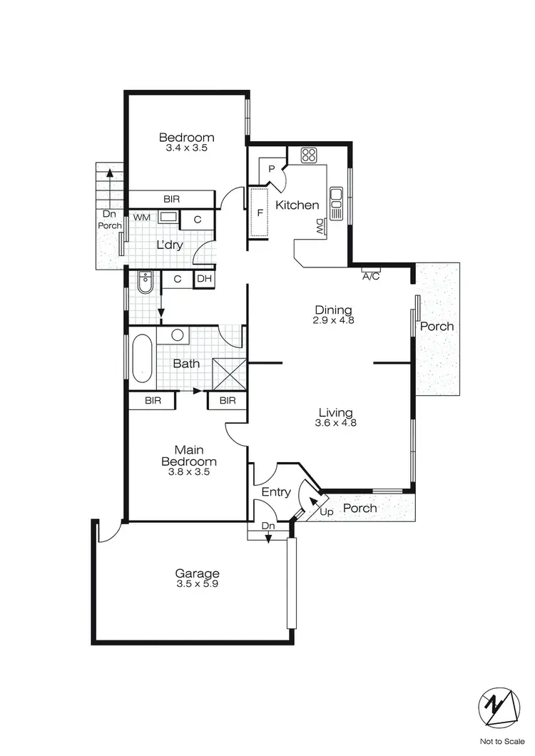 Floorplan of Homely house listing, 3/322 Joseph Street, Canadian VIC 3350