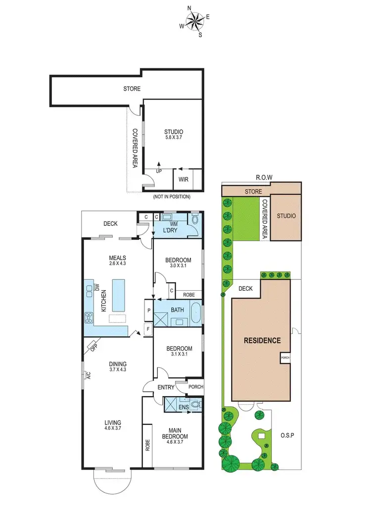 Floorplan of Homely house listing, 23 Exhibition Street, Mckinnon VIC 3204