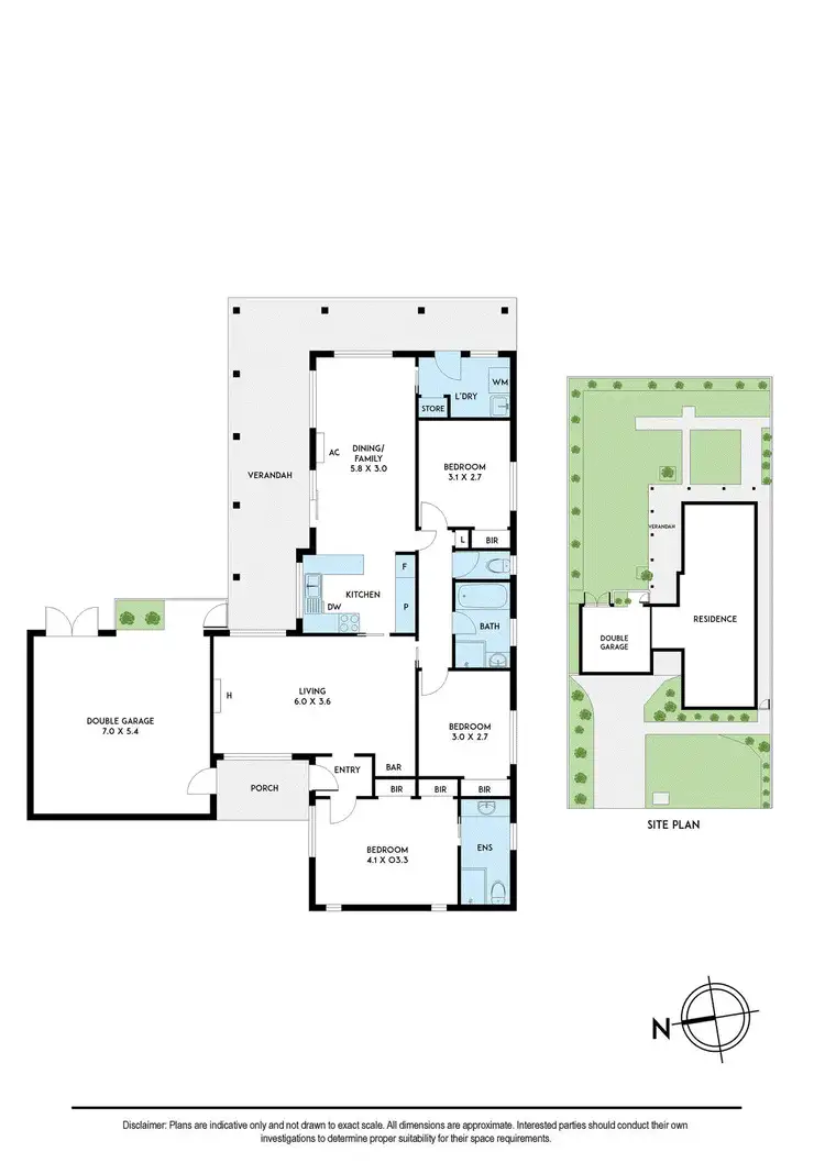 Floorplan of Homely house listing, 64 Albenca Street, Mentone VIC 3194
