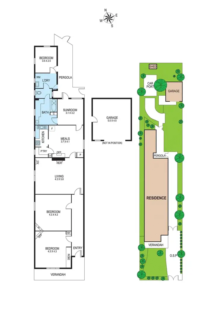 Floorplan of Homely house listing, 131 Cole Street, Brighton VIC 3186