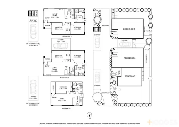 Floorplan of Homely unit listing, 1/7 Waterloo Street, Geelong West VIC 3218