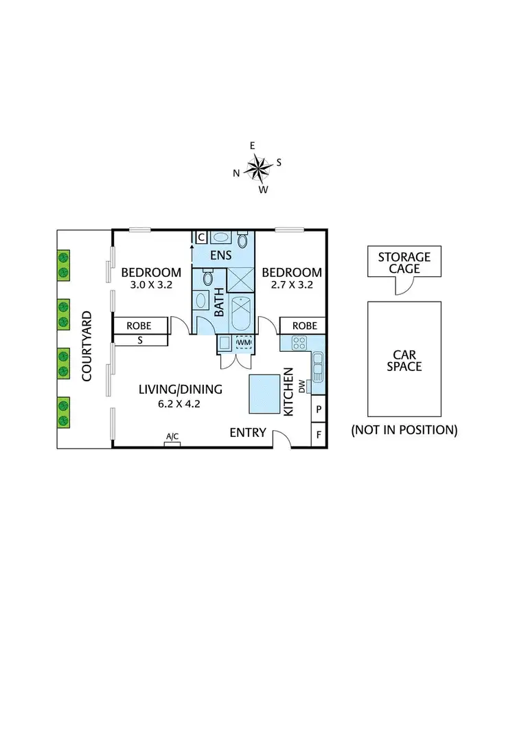 Floorplan of Homely apartment listing, G10/27 Arthur Street, Eltham VIC 3095