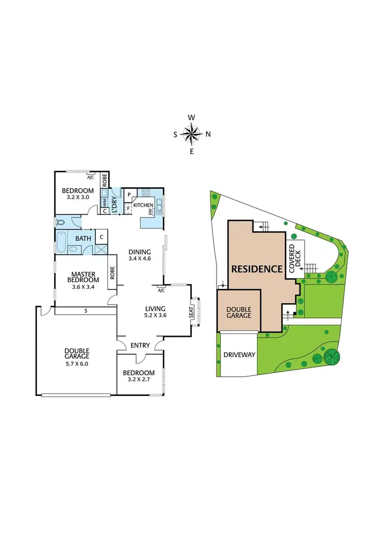 Floorplan of Homely house listing, 12 Bellevue Road, Eltham VIC 3095
