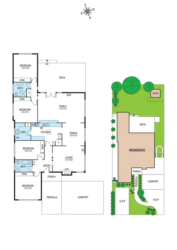 Floorplan of Homely house listing, 32 Beddoe Avenue, Bentleigh East VIC 3165