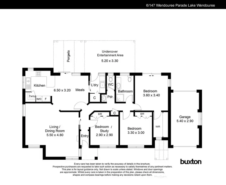 Floorplan of Homely land listing, 6/147 Wendouree Parade, Lake Wendouree VIC 3350