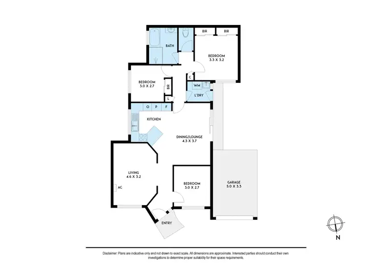 Floorplan of Homely townhouse listing, 1/8 Holloway Road, Sandringham VIC 3191