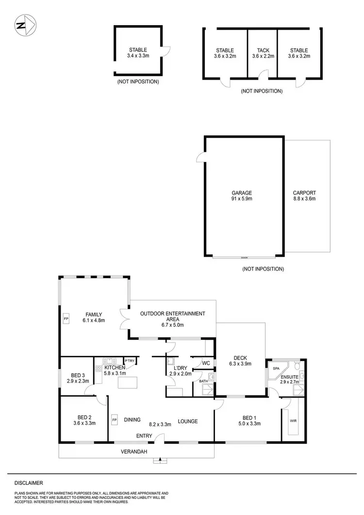 Floorplan of Homely house listing, 130 Trunk Lead Road, Bunkers Hill VIC 3352