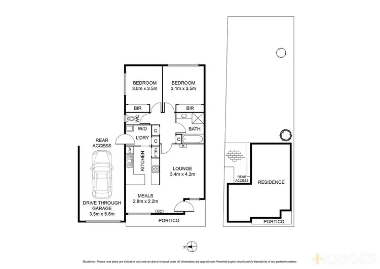 Floorplan of Homely unit listing, Address available on request