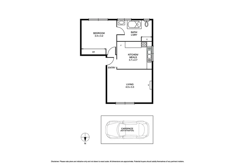 Floorplan of Homely apartment listing, 2/111 Westbury Street, St Kilda East VIC 3183