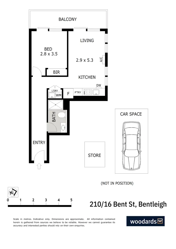 Floorplan of Homely apartment listing, 210/16 Bent Street, Bentleigh VIC 3204