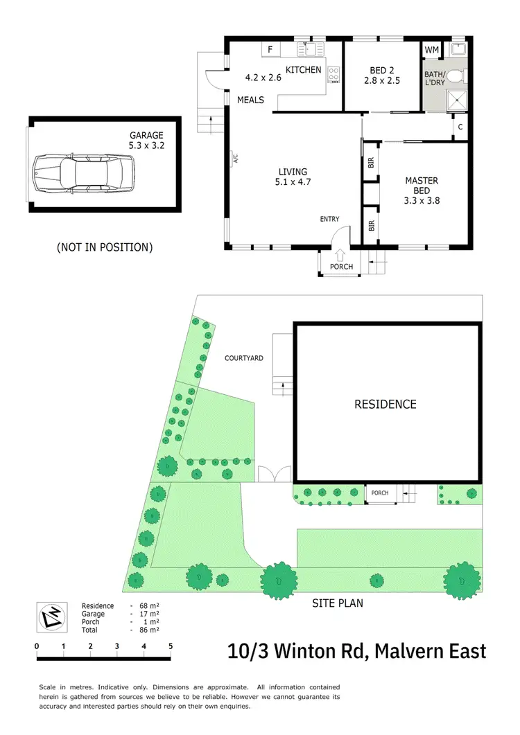 Floorplan of Homely unit listing, 10/3 Winton Road, Malvern East VIC 3145