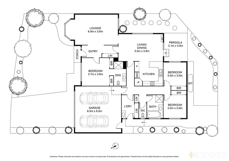Floorplan of Homely house listing, 1/14 Homewood Lane, Highton VIC 3216
