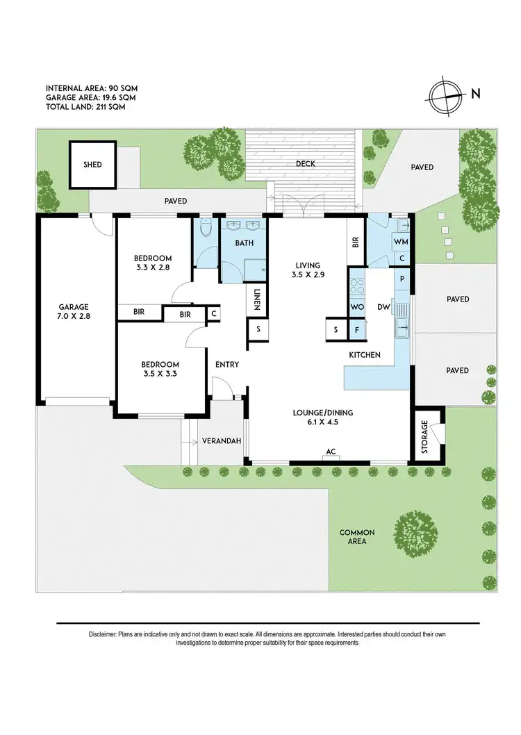 Floorplan of Homely unit listing, 4/25 Flinders Street, Mentone VIC 3194