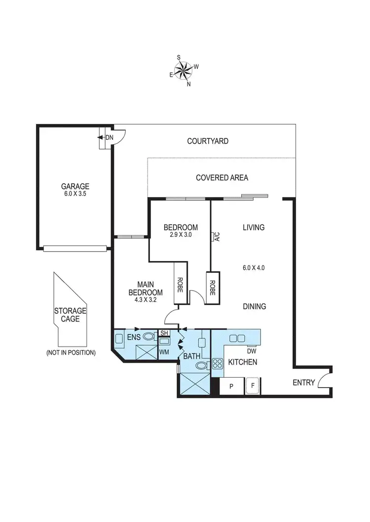 Floorplan of Homely apartment listing, 7/144 Collins Street, Mentone VIC 3194