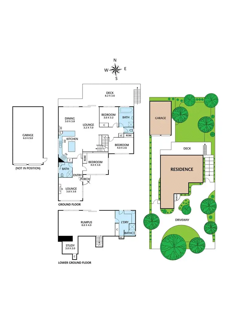Floorplan of Homely house listing, 121 Brougham Street, Eltham VIC 3095
