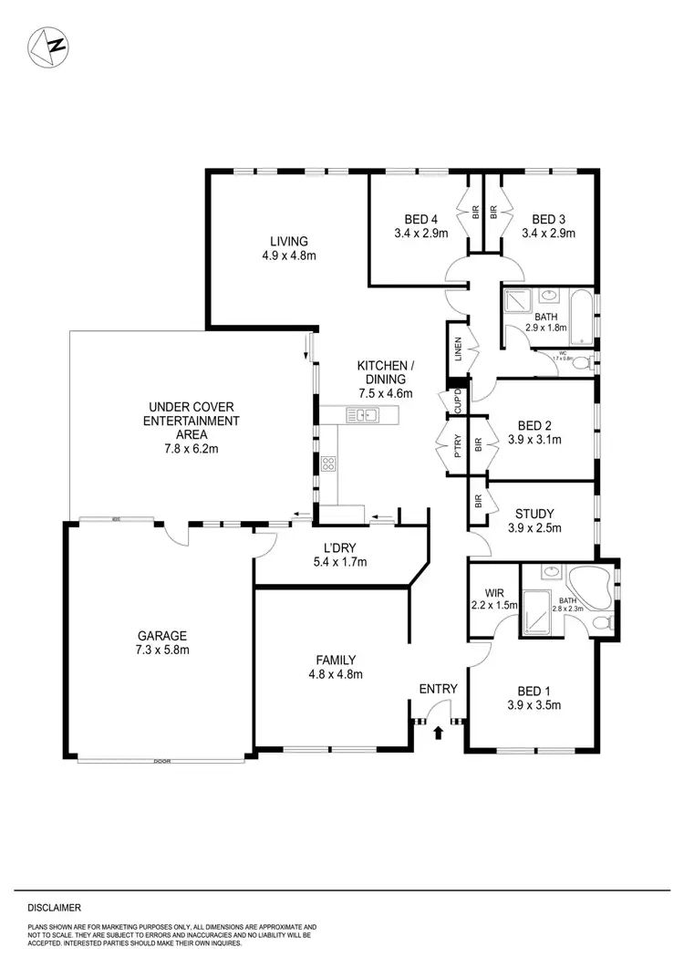 Floorplan of Homely house listing, 13 Alfredton Drive, Alfredton VIC 3350