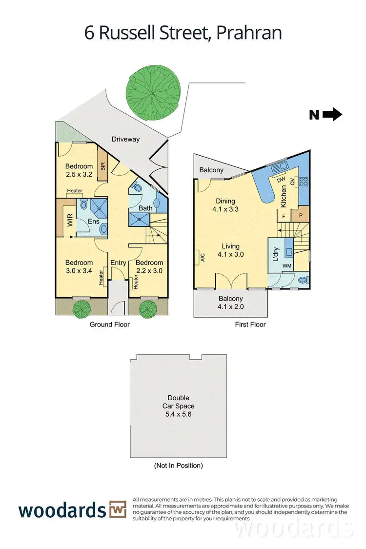 Floorplan of Homely townhouse listing, 74/85 Russell Street, Prahran VIC 3181