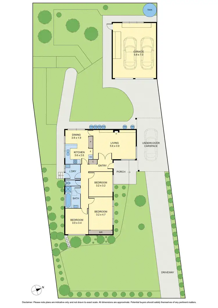 Floorplan of Homely house listing, 7 Underwood Drive, Donvale VIC 3111