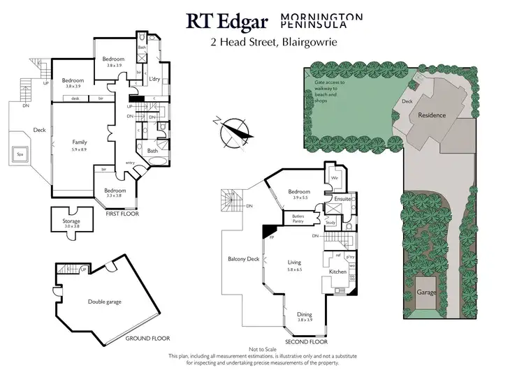 Floorplan of Homely house listing, 2 Head Street, Blairgowrie VIC 3942