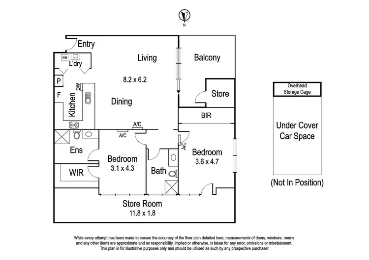 Floorplan of Homely apartment listing, 9/12 Ramu Parade, Heidelberg West VIC 3081