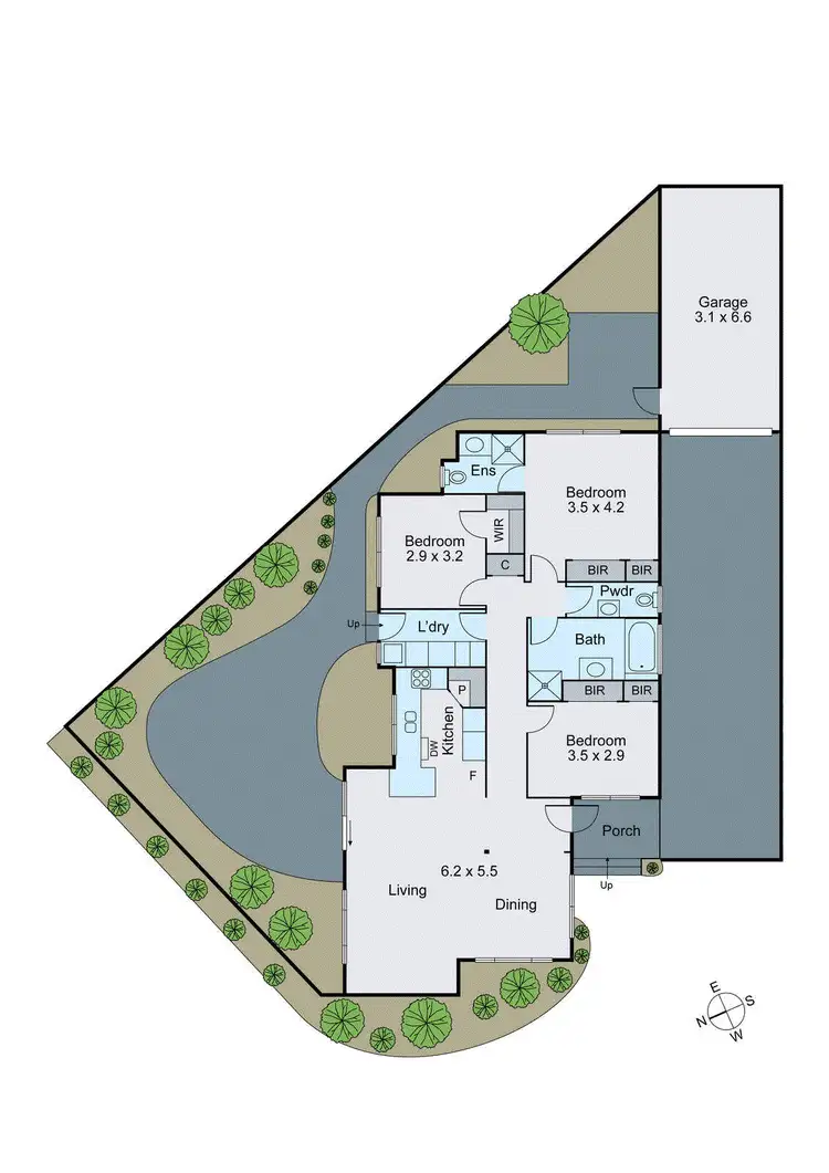 Floorplan of Homely villa listing, 2/2 The Rialto, Malvern East VIC 3145