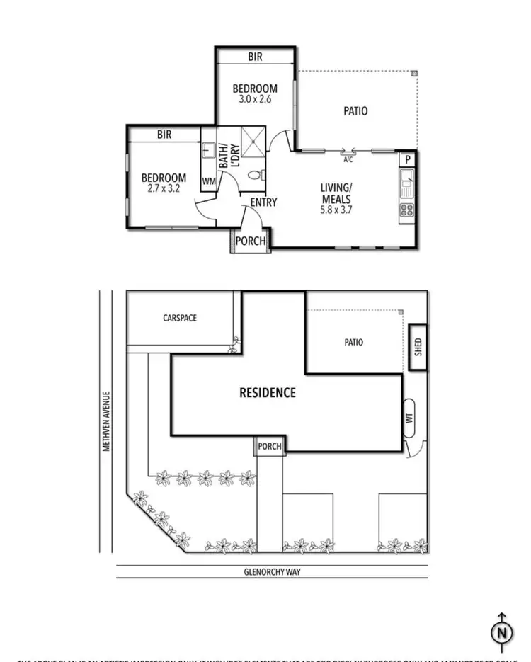 Floorplan of Homely unit listing, 29 Glenorchy Way, South Morang VIC 3752