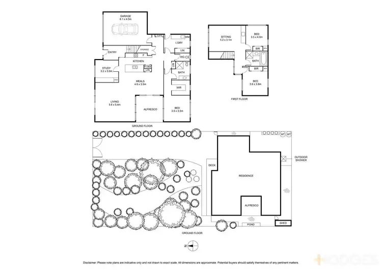 Floorplan of Homely house listing, 4 Powell Street West, Ocean Grove VIC 3226