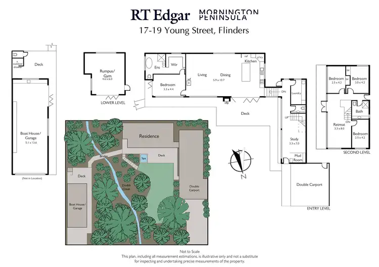 Floorplan of Homely house listing, 17-19 Young Street, Flinders VIC 3929