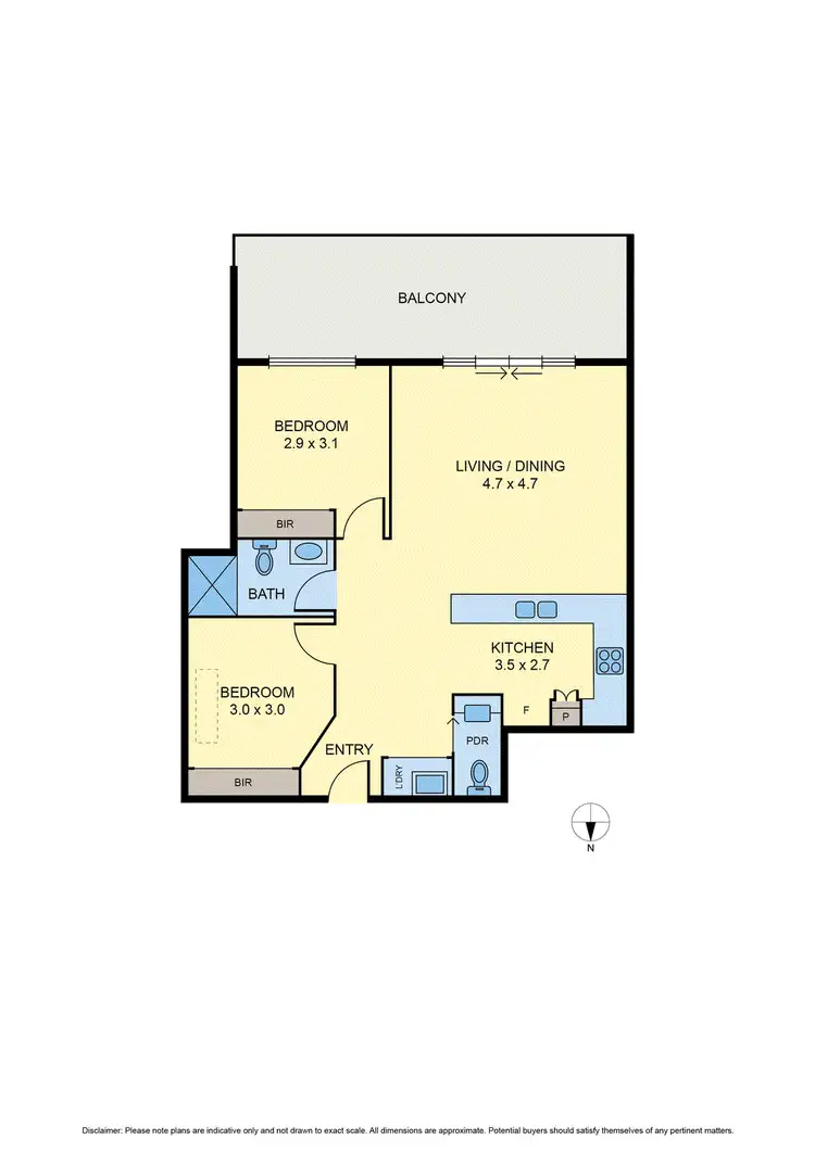 Floorplan of Homely apartment listing, 102/370-372 Mitcham Road, Mitcham VIC 3132