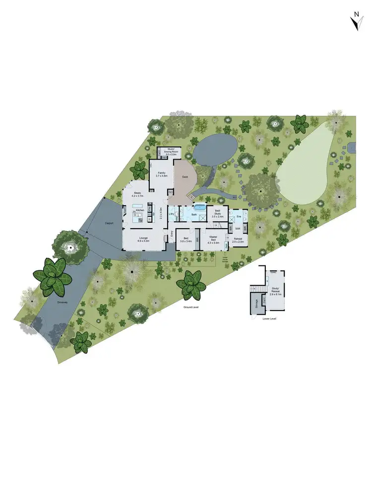 Floorplan of Homely house listing, 6 Dennyse Court, Mount Waverley VIC 3149