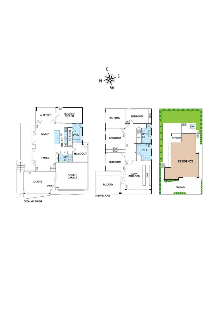 Floorplan of Homely house listing, 8 Macalister Boulevard, Yallambie VIC 3085