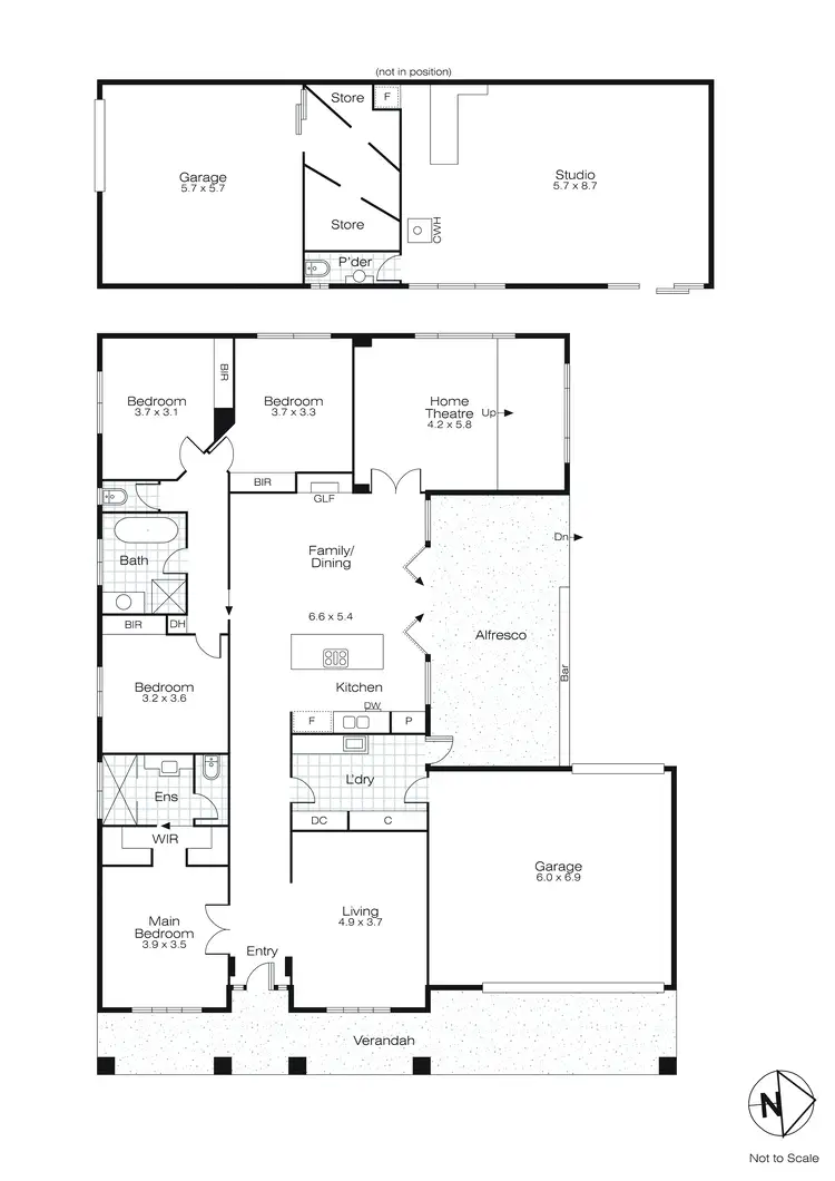 Floorplan of Homely house listing, 136 Wiltshire Lane, Winter Valley VIC 3358
