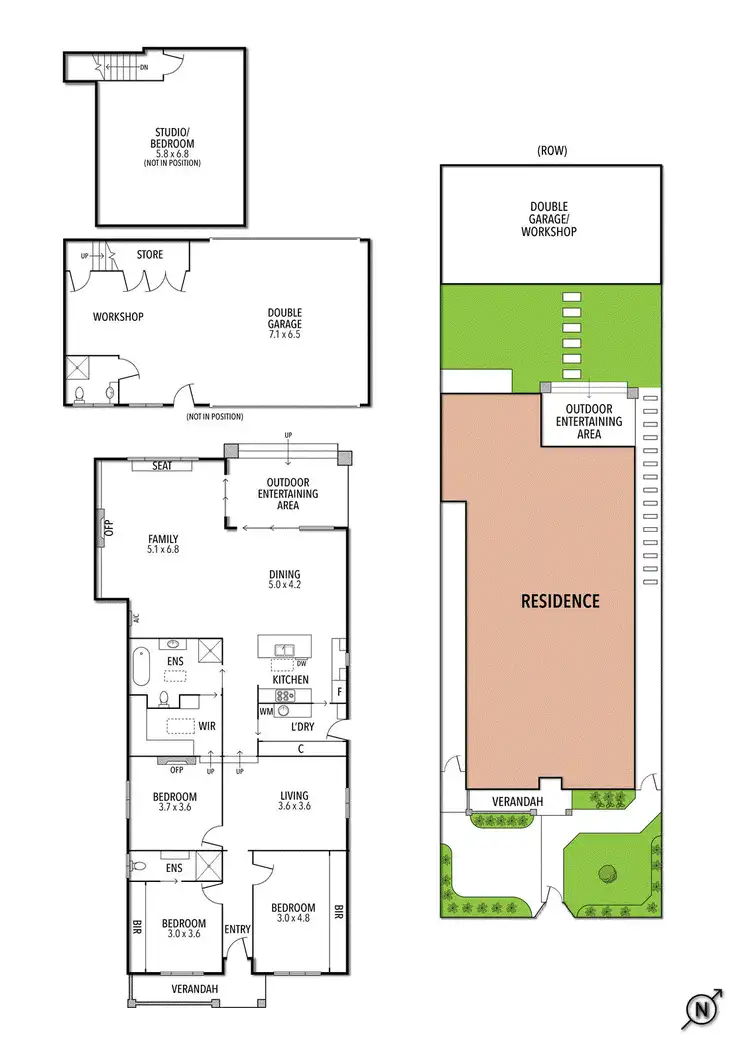 Floorplan of Homely house listing, 10/22 Charles Street, Ascot Vale VIC 3032