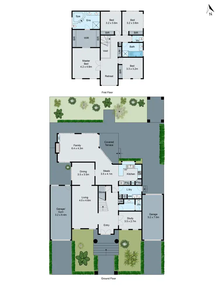 Floorplan of Homely house listing, 18 Schneider Crescent, Clarinda VIC 3169