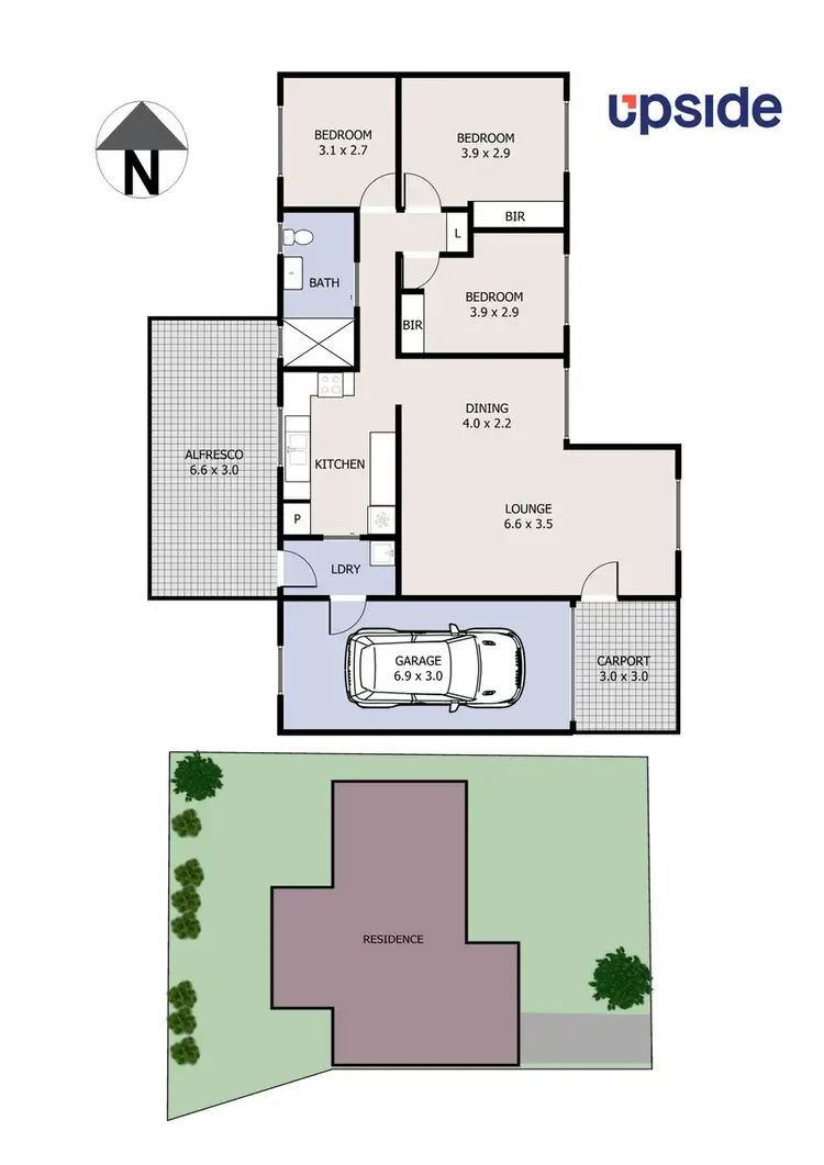 Floorplan of Homely villa listing, 10/2-10 Compton Street, Dapto NSW 2530