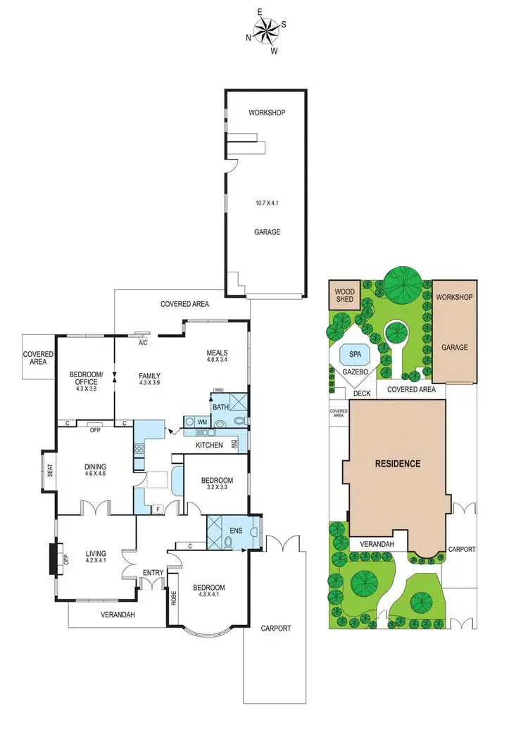 Floorplan of Homely house listing, 22 Donaldson Street, Bentleigh VIC 3204