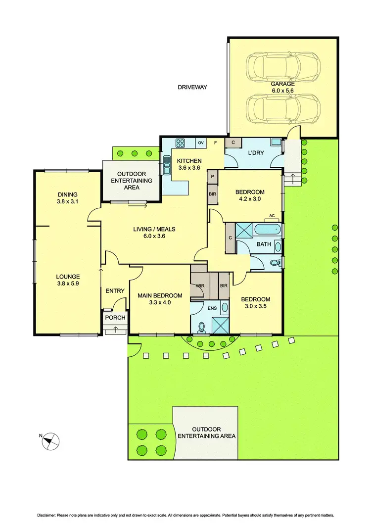 Floorplan of Homely unit listing, 1/9 Park Close, Vermont VIC 3133