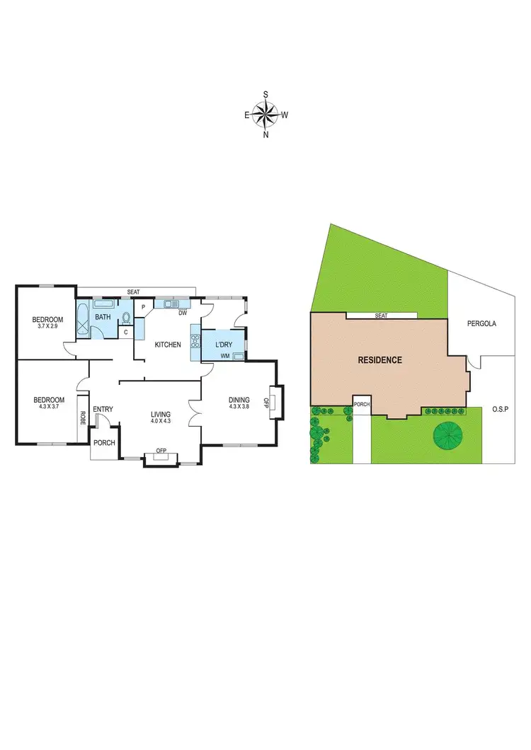 Floorplan of Homely house listing, 25A Oakdene Crescent, Carnegie VIC 3163