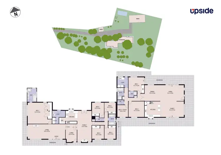 Floorplan of Homely rural property listing, 1009 Old Northern Road, Dural NSW 2158