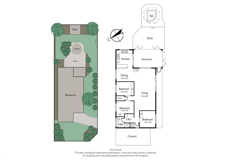 Floorplan of Homely house listing, 21 Carslake Avenue, Blairgowrie VIC 3942