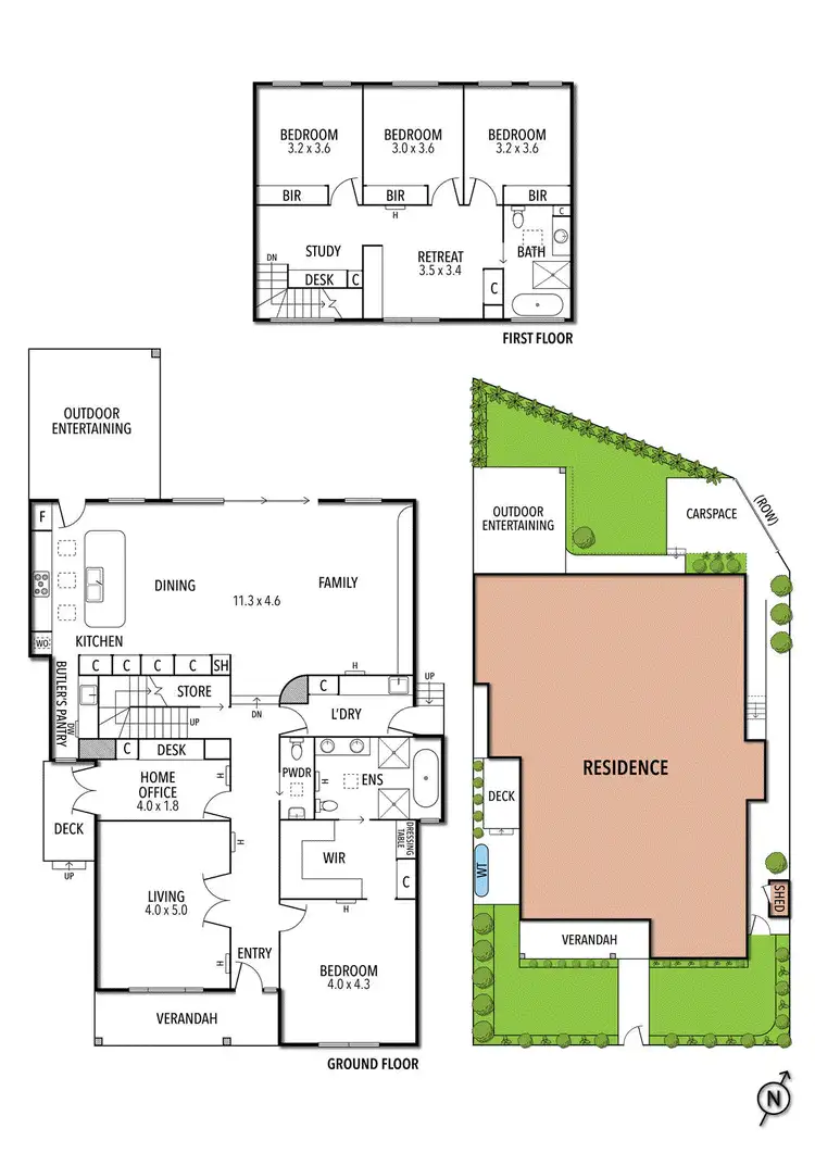 Floorplan of Homely house listing, 70 Kent Street, Ascot Vale VIC 3032