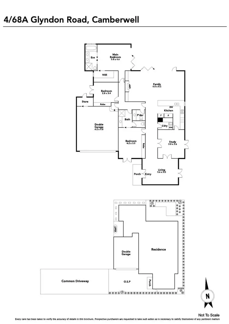 Floorplan of Homely house listing, 4/68A Glyndon Road, Camberwell VIC 3124