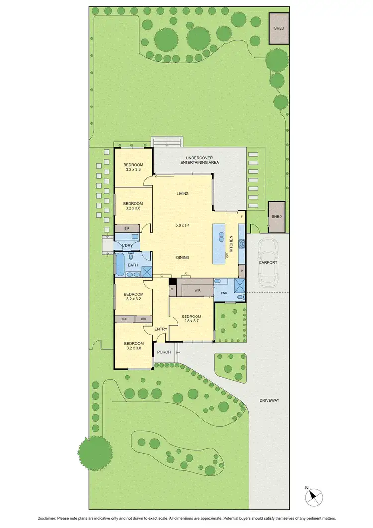 Floorplan of Homely house listing, 12 Juliana Court, Croydon VIC 3136