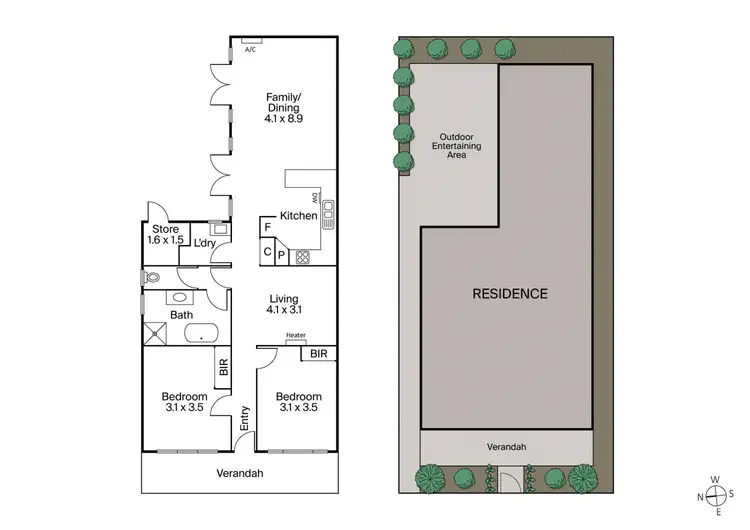 Floorplan of Homely house listing, 7 Swanston Street, Williamstown VIC 3016