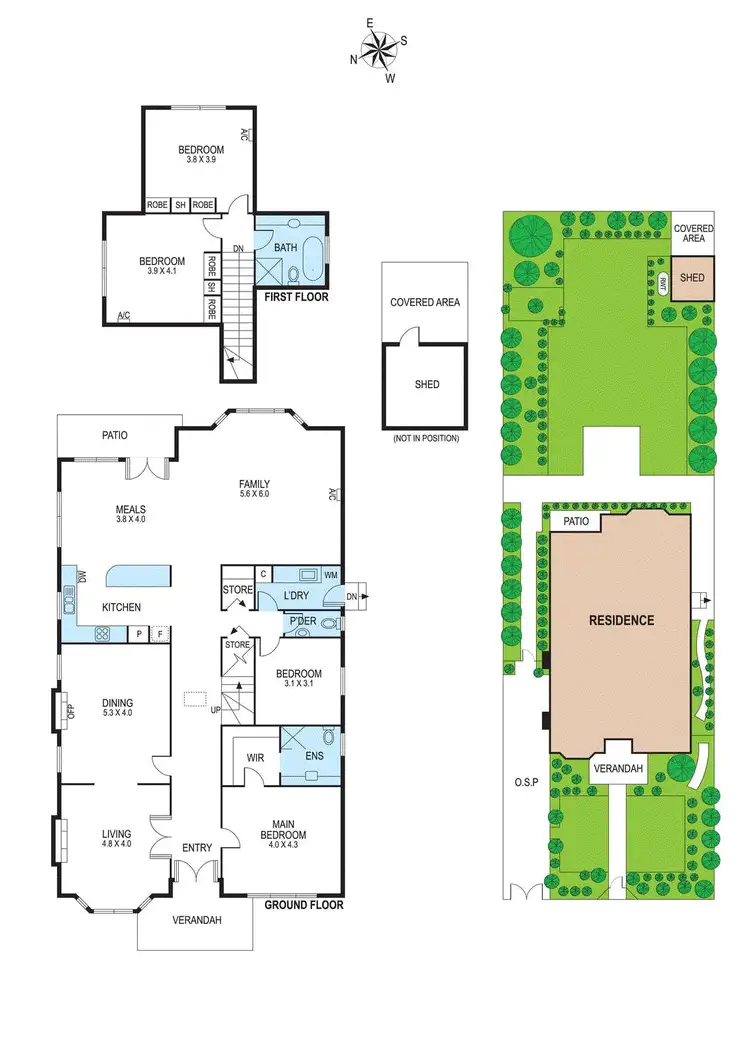 Floorplan of Homely house listing, 10 Rose Street, Bentleigh VIC 3204
