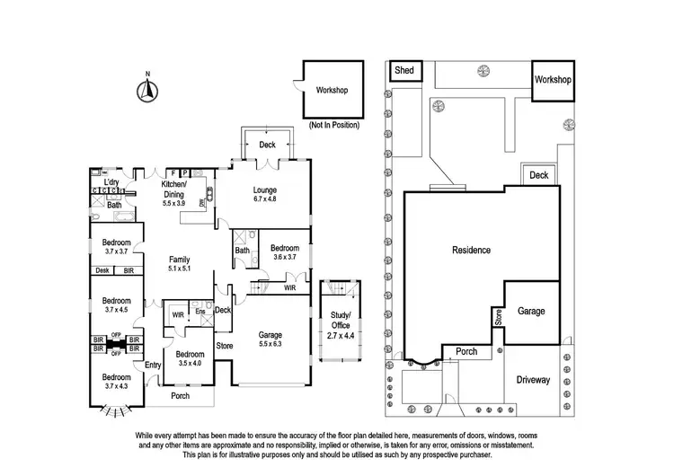 Floorplan of Homely house listing, 166 Wingrove Street, Fairfield VIC 3078
