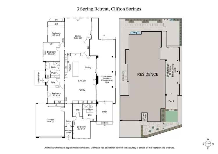 Floorplan of Homely house listing, 3 Spring Retreat, Clifton Springs VIC 3222